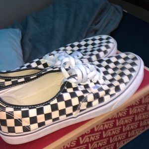 Checkerboard Vans